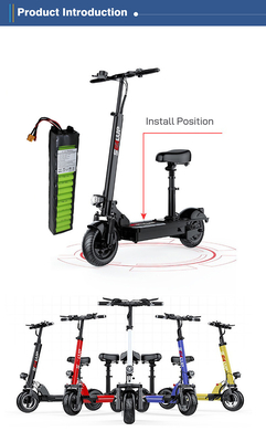Kundenspezifischer Scooter-Lithium-Akku / 3,7-V-Li-Ionen-Akku