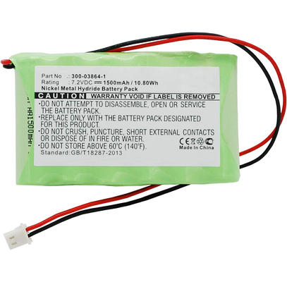 Ni-MH-Staubsauger-Lithium-Akku 1500 mAh 7,2 V Li-Ionen-Akku 300-03864-1