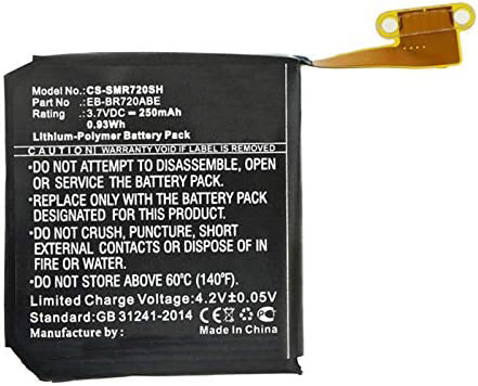 250mAh 3C Lithium-Akku Gear S2 Li-Ionen-Akku R732 UN38.3