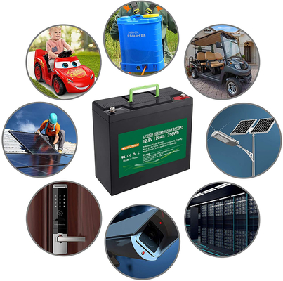 NCM 12V 20AH LiFePO4 Akkupack 12,8V Lithium-Ionen Deep Cycle Batterie Solar