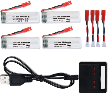 NCM Wiederaufladbarer Li-Ionen-Polymer-Akku 3,7 V 500 mAh Lipo-Akku