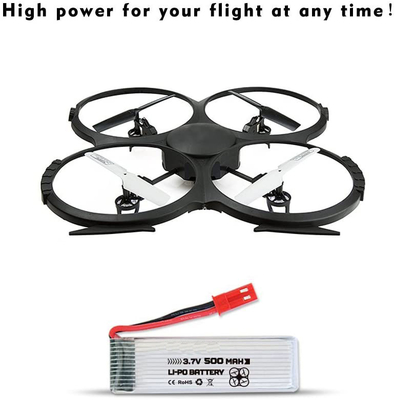 NCM Wiederaufladbarer Li-Ionen-Polymer-Akku 3,7 V 500 mAh Lipo-Akku