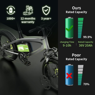48V 8Ah E Bike / 36V Lithium-Ionen-Akku 15A für Haushaltsgeräte