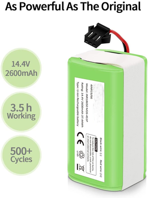 Ecovacs Deebot 2600mAh Lithium-Ionen-Akku 14,4V Akku N79S