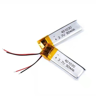 1S1P Lithium-Polymer-Akku 90 mAh 3,7 V rechteckiger Lithium-Ionen-Akku