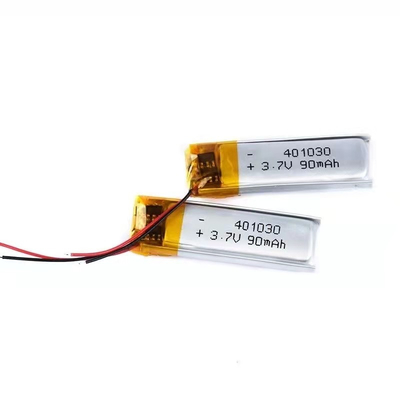 1S1P Lithium-Polymer-Akku 90 mAh 3,7 V rechteckiger Lithium-Ionen-Akku