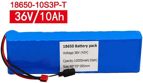 36V 18650 Lithium-Akku BMS 10AH Elektroauto-Lithium-Ionen-Akku