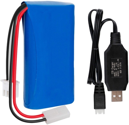 NCM 7,4 V 1300 mAh Lipo-Akku / 7,4 V wiederaufladbarer Lithium-Ionen-Akku IP67