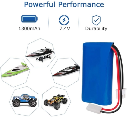 NCM 7,4 V 1300 mAh Lipo-Akku / 7,4 V wiederaufladbarer Lithium-Ionen-Akku IP67