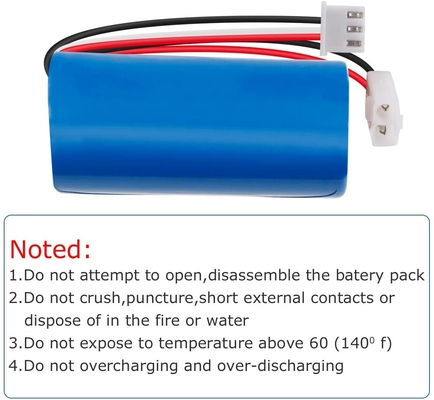 NCM 7,4 V 1300 mAh Lipo-Akku / 7,4 V wiederaufladbarer Lithium-Ionen-Akku IP67
