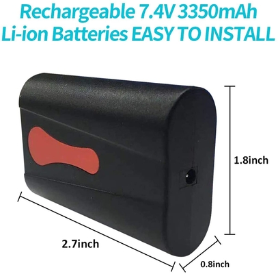 3,7-V-Lithiumbatteriebetriebenes Heizgerät 7,7 kg 7,4-V-Heizmantelbatterie