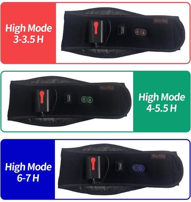 3,7-V-Lithiumbatteriebetriebenes Heizgerät 7,7 kg 7,4-V-Heizmantelbatterie