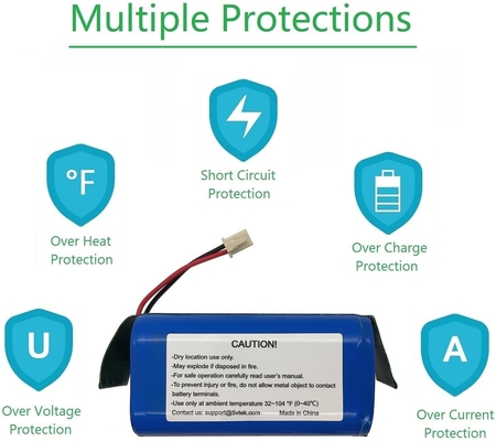 NCM 14,4 V Deep Cycle Lithium-Ionen-Akkupack für Haushaltsgeräte