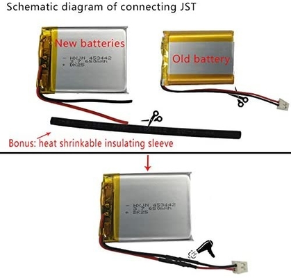 Nuvi 205 Lithium-Polymer-Akku 3,7 V 1000 mAh Li-Ionen-Akku GPS