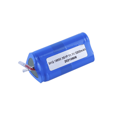 3S1P 3C Lithium-Batterie 3200mAh 1.6A 18650 Wiederaufladbarer Lithium-Ionen-Akku